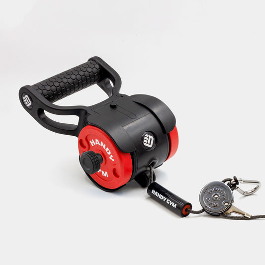 Handy Gym PRO (Taşınabilir multi fonksiyonel fitness ve vücut geliştirme 50-100 kg dirençli cable crossover aleti)